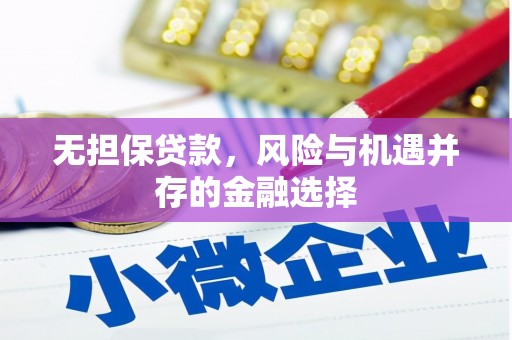望奎无担保贷款，风险与机遇并存的金融选择