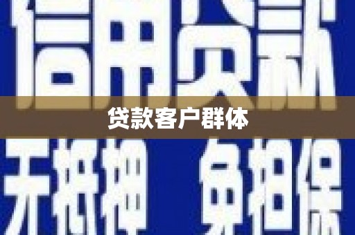 望奎贷款客户群体