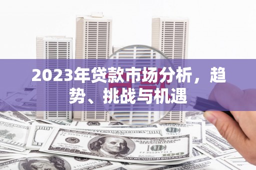 望奎2023年贷款市场分析，趋势、挑战与机遇