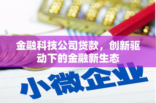 望奎金融科技公司贷款，创新驱动下的金融新生态