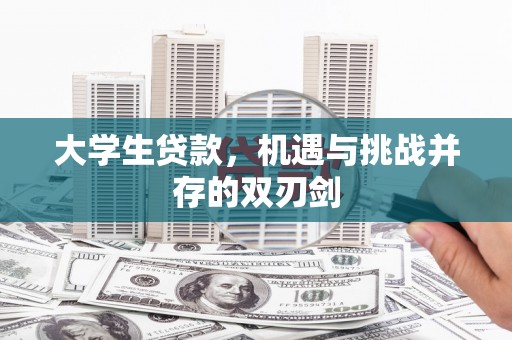 望奎大学生贷款，机遇与挑战并存的双刃剑