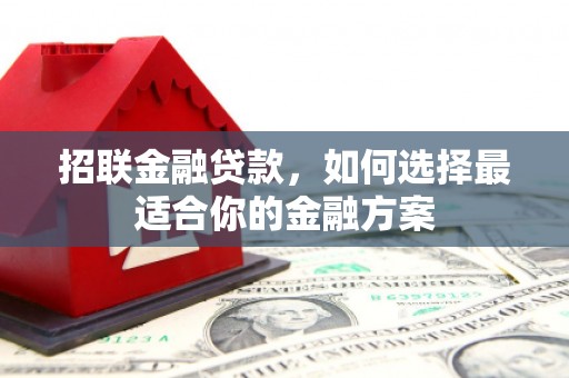 望奎招联金融贷款，如何选择最适合你的金融方案