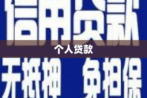望奎个人贷款