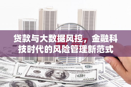 望奎贷款与大数据风控，金融科技时代的风险管理新范式