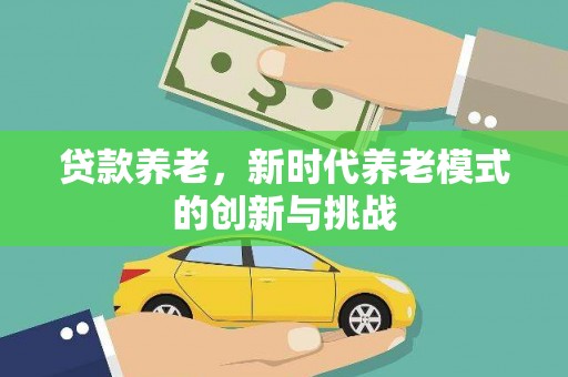 望奎贷款养老，新时代养老模式的创新与挑战