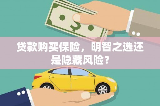 望奎贷款购买保险，明智之选还是隐藏风险？