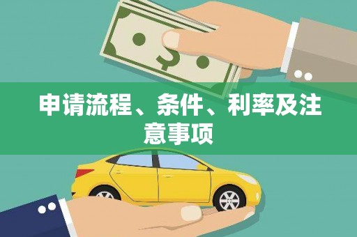 望奎申请流程、条件、利率及注意事项