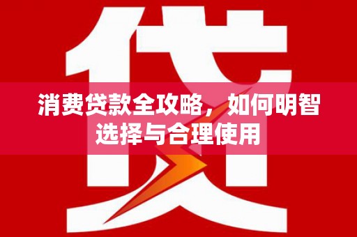 望奎消费贷款全攻略，如何明智选择与合理使用