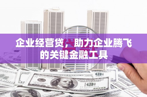 望奎企业经营贷，助力企业腾飞的关键金融工具