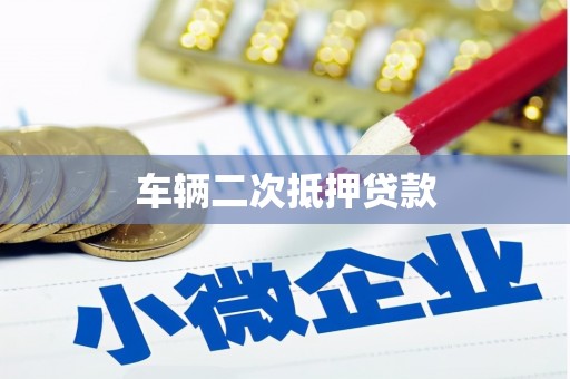 望奎车辆二次抵押贷款