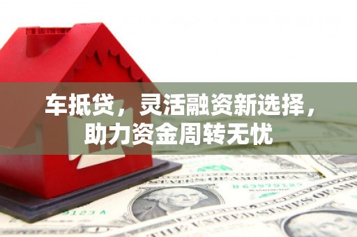 望奎车抵贷，灵活融资新选择，助力资金周转无忧