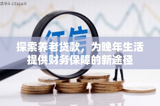望奎探索养老贷款，为晚年生活提供财务保障的新途径