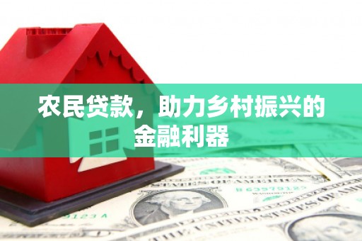 望奎农民贷款，助力乡村振兴的金融利器