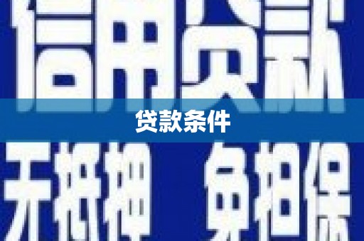 望奎贷款条件