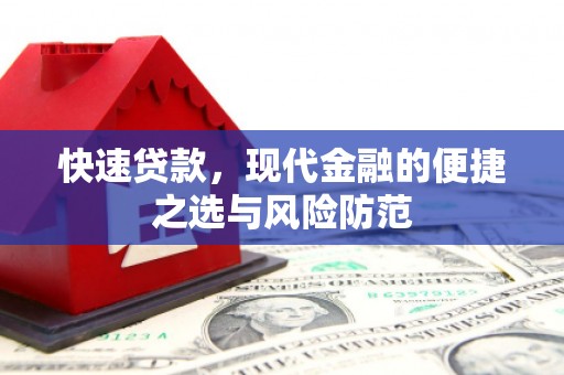 望奎快速贷款，现代金融的便捷之选与风险防范