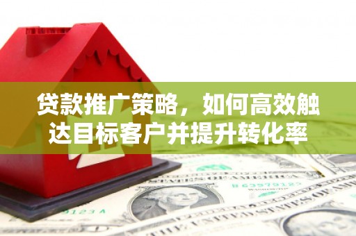 望奎贷款推广策略，如何高效触达目标客户并提升转化率