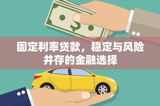望奎固定利率贷款，稳定与风险并存的金融选择