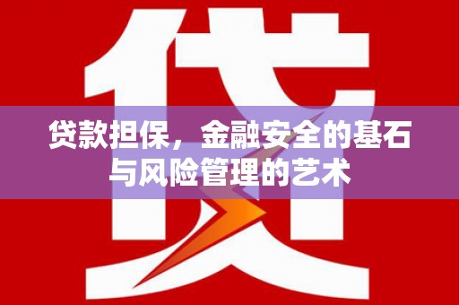 望奎贷款担保，金融安全的基石与风险管理的艺术