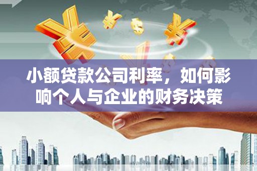 望奎小额贷款公司利率，如何影响个人与企业的财务决策
