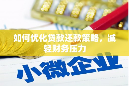 望奎如何优化贷款还款策略，减轻财务压力