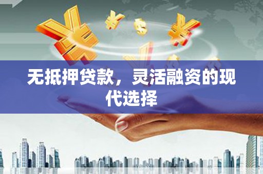 望奎无抵押贷款，灵活融资的现代选择