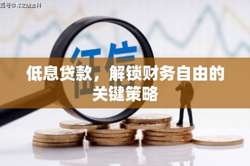望奎低息贷款，解锁财务自由的关键策略