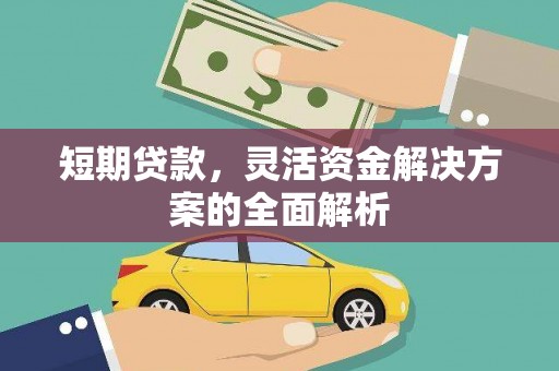 望奎短期贷款，灵活资金解决方案的全面解析