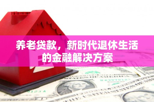 望奎养老贷款，新时代退休生活的金融解决方案