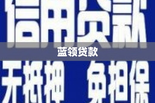 望奎蓝领贷款
