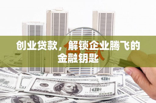 望奎创业贷款，解锁企业腾飞的金融钥匙