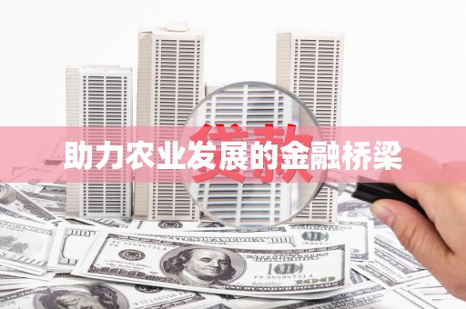 望奎助力农业发展的金融桥梁