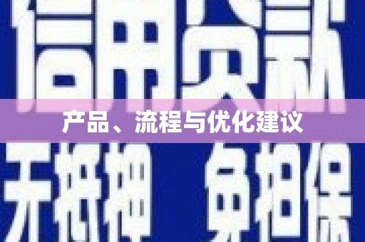 望奎产品、流程与优化建议
