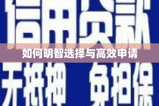 望奎如何明智选择与高效申请