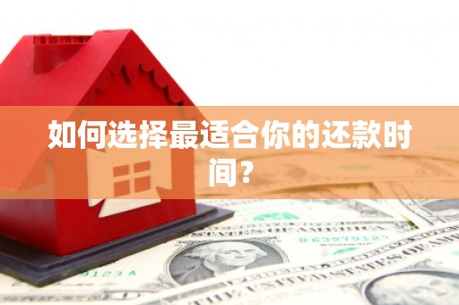 望奎如何选择最适合你的还款时间？