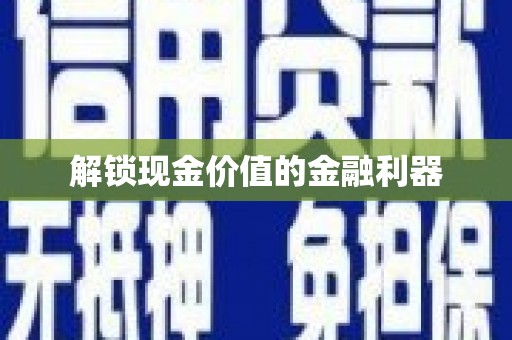 望奎解锁现金价值的金融利器