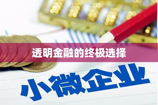 望奎透明金融的终极选择