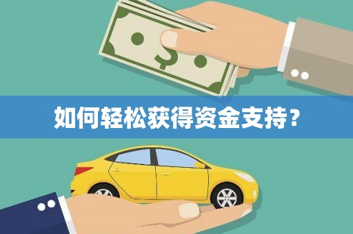 望奎如何轻松获得资金支持？