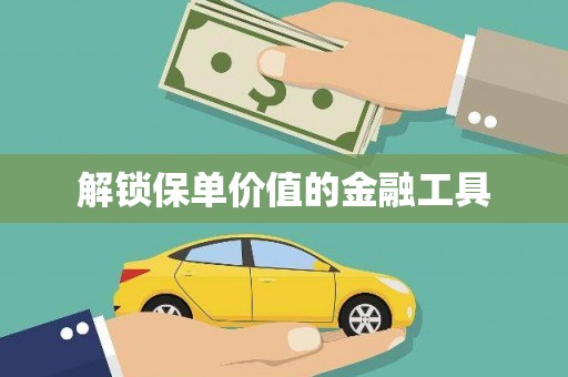 望奎解锁保单价值的金融工具