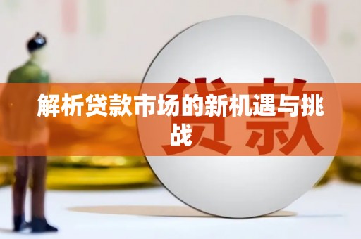 望奎解析贷款市场的新机遇与挑战